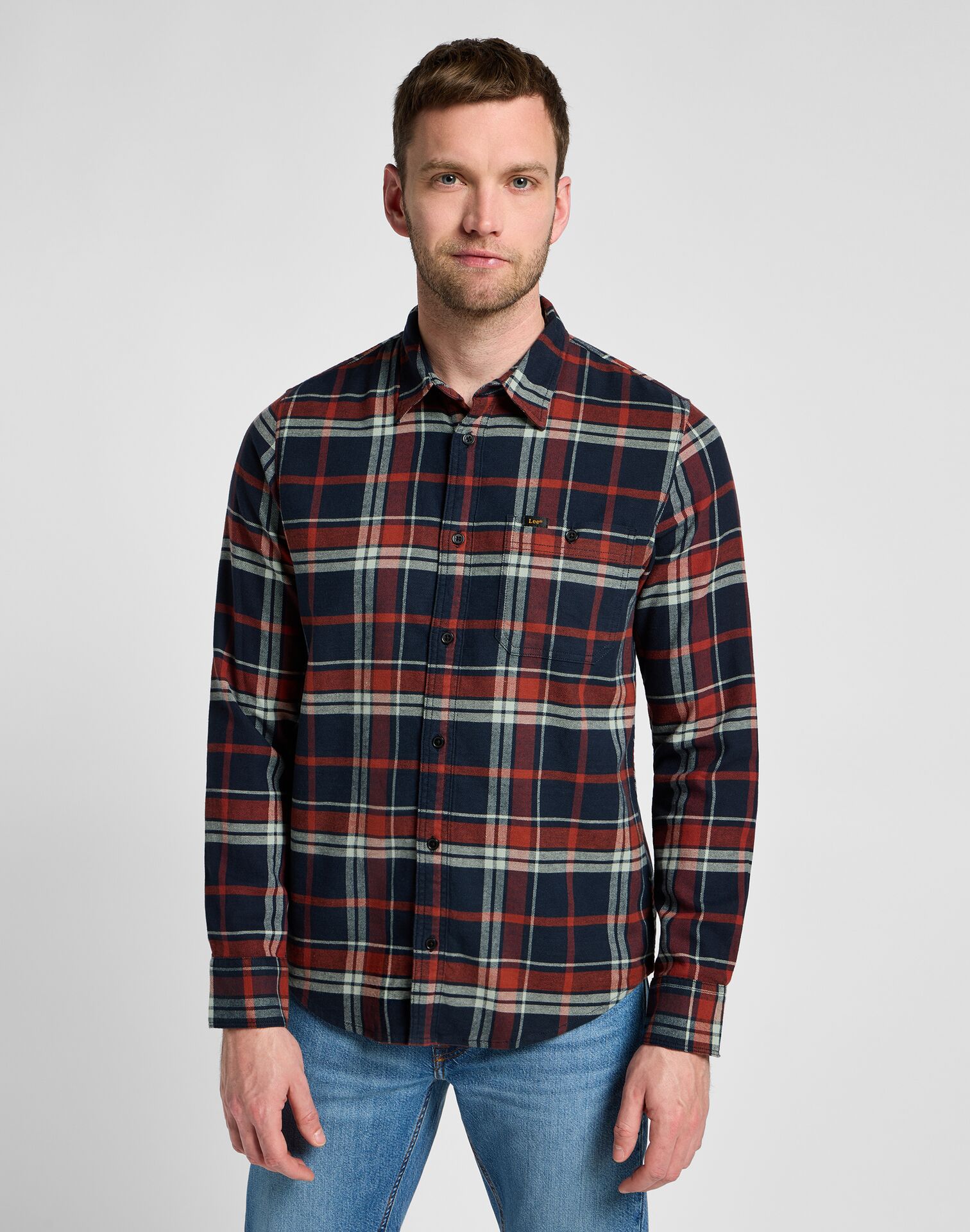 LEE shirt SURE SHIRT RED - Image 1