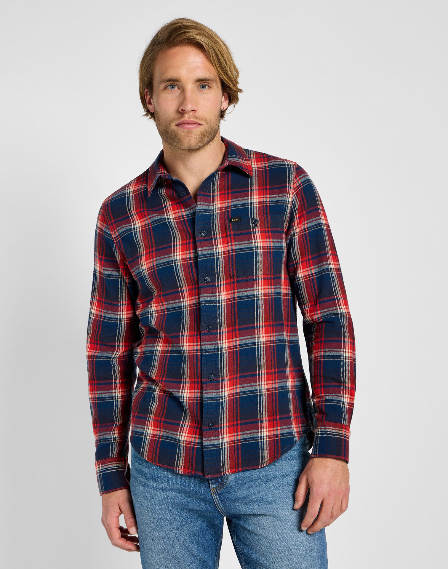 LEE SURE SHIRT RED - Image 1