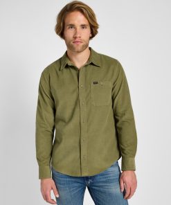 LEESURE SHIRT MERCANTILE GREEN