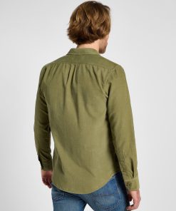 Alternative view of LEESURE SHIRT MERCANTILE GREEN