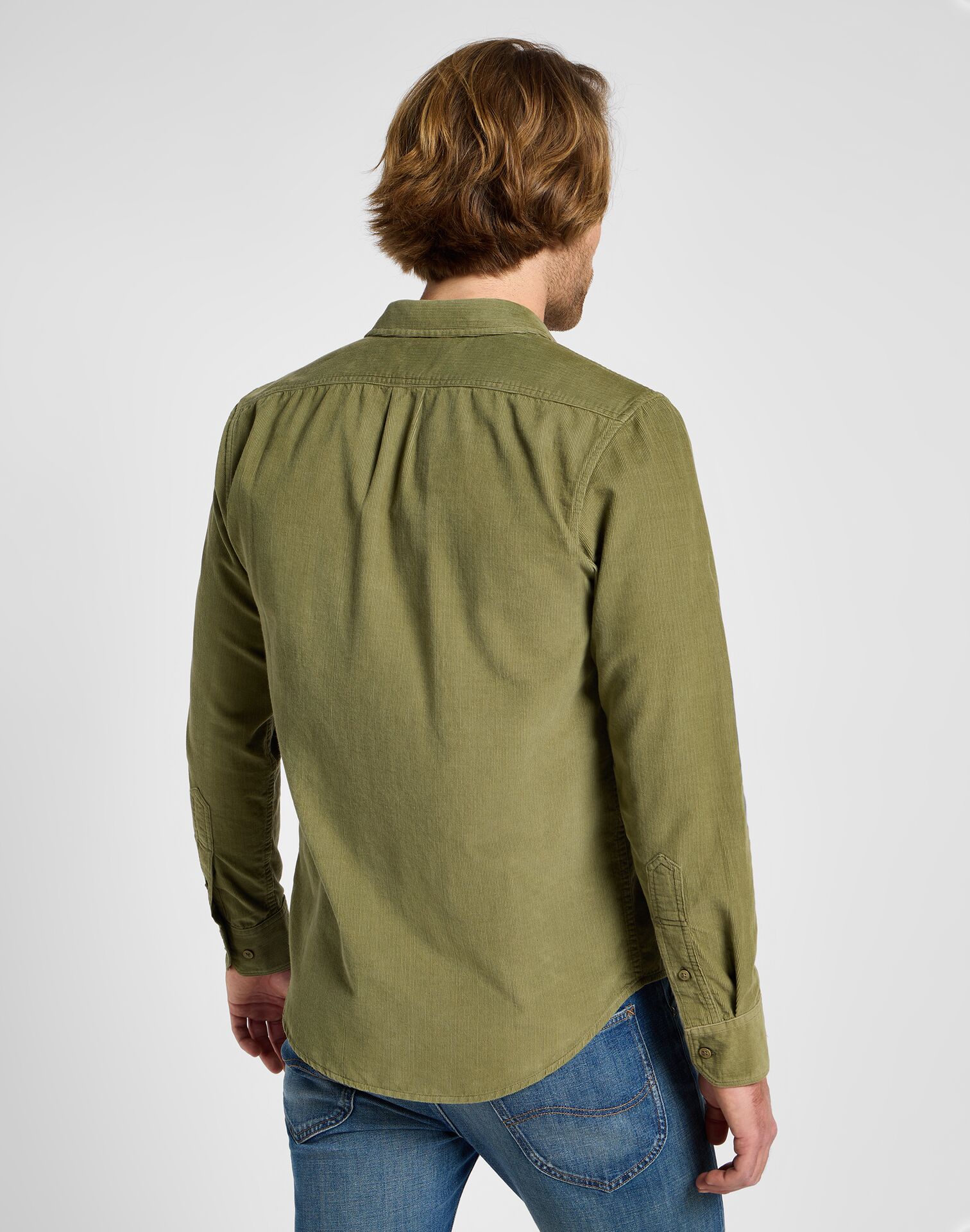 LEESURE SHIRT MERCANTILE GREEN - Image 2