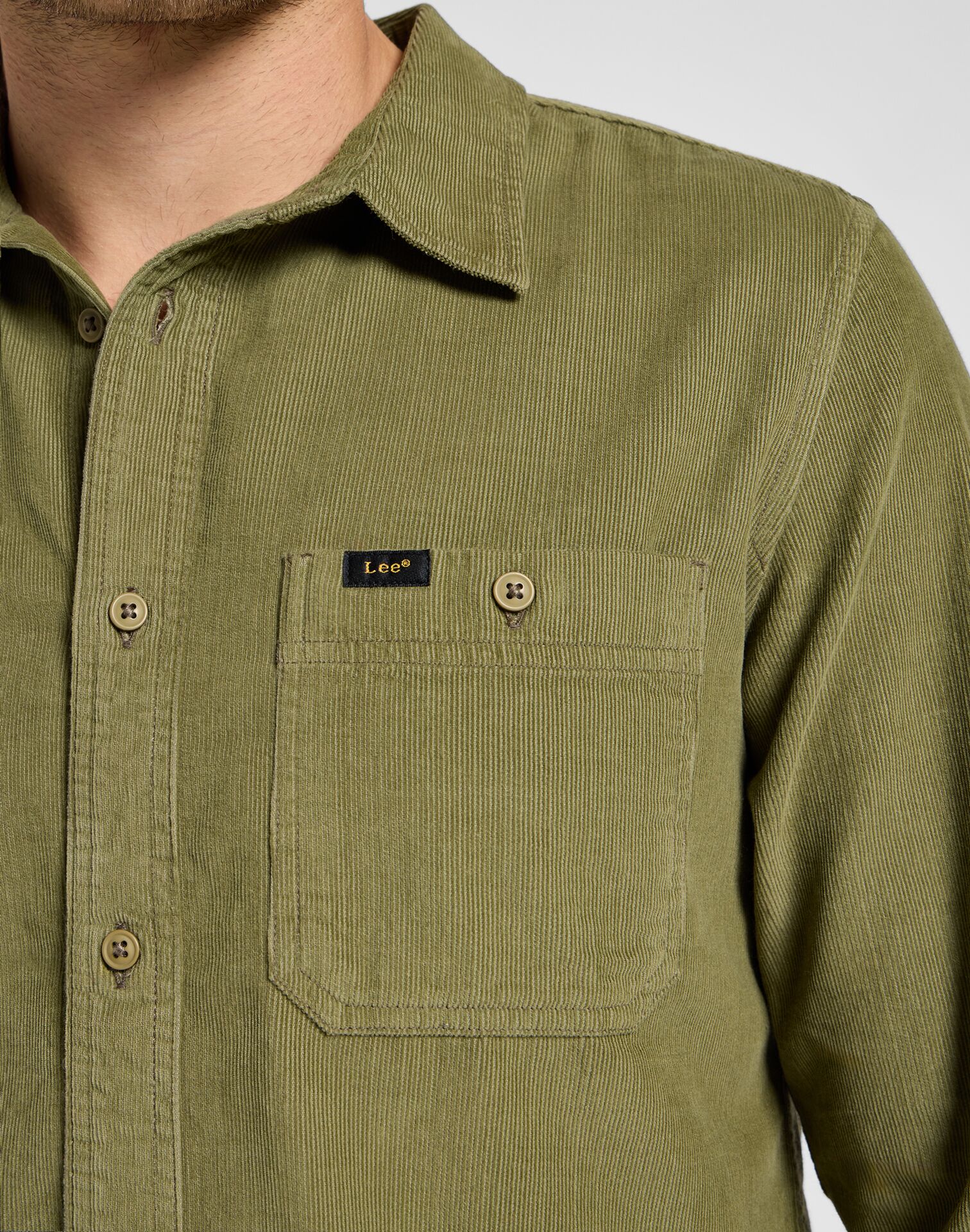 LEESURE SHIRT MERCANTILE GREEN - Image 3
