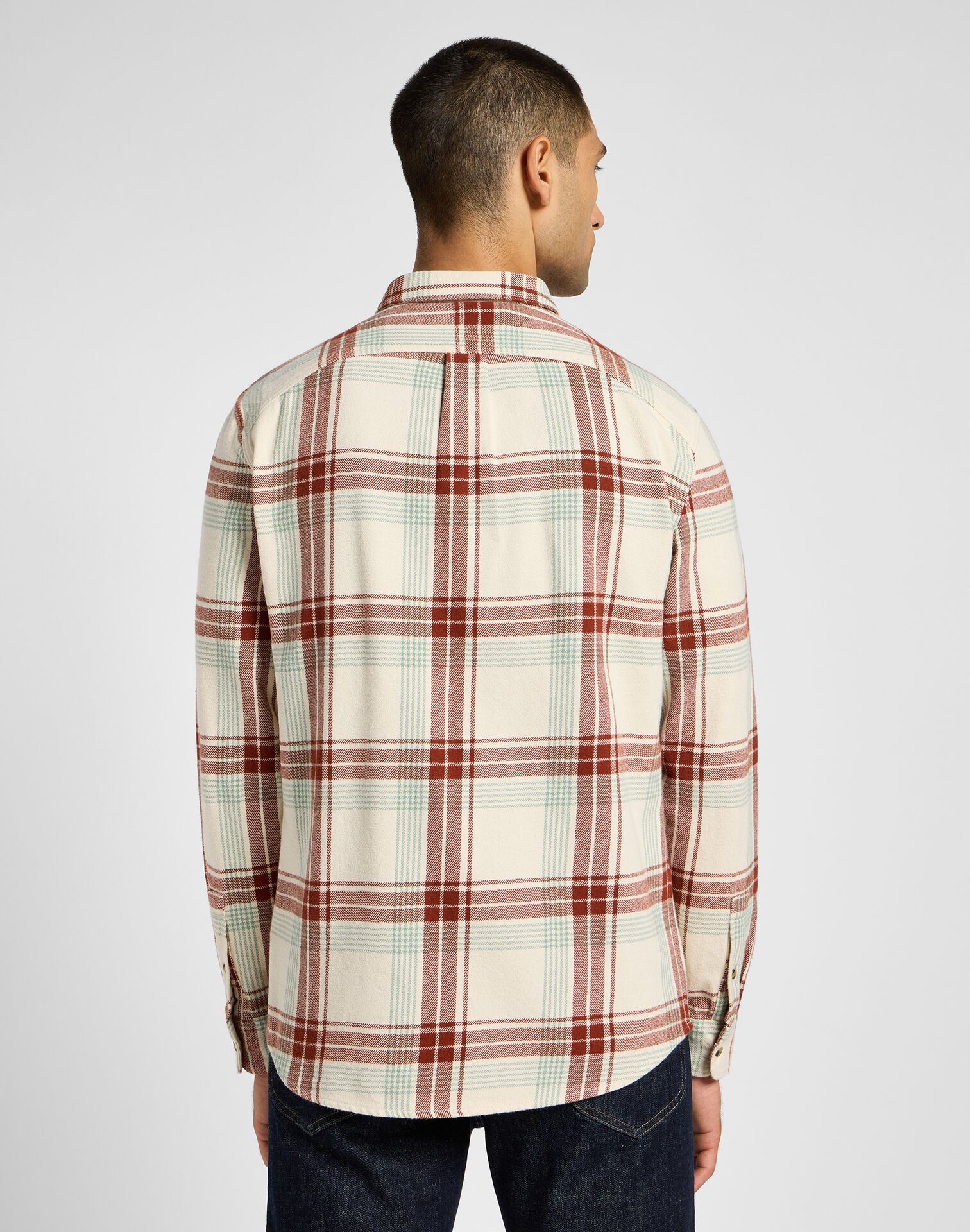RIVETED SHIRT ECRU lee - Image 3
