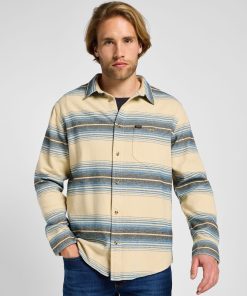 RIVETED SHIRT BEIGE