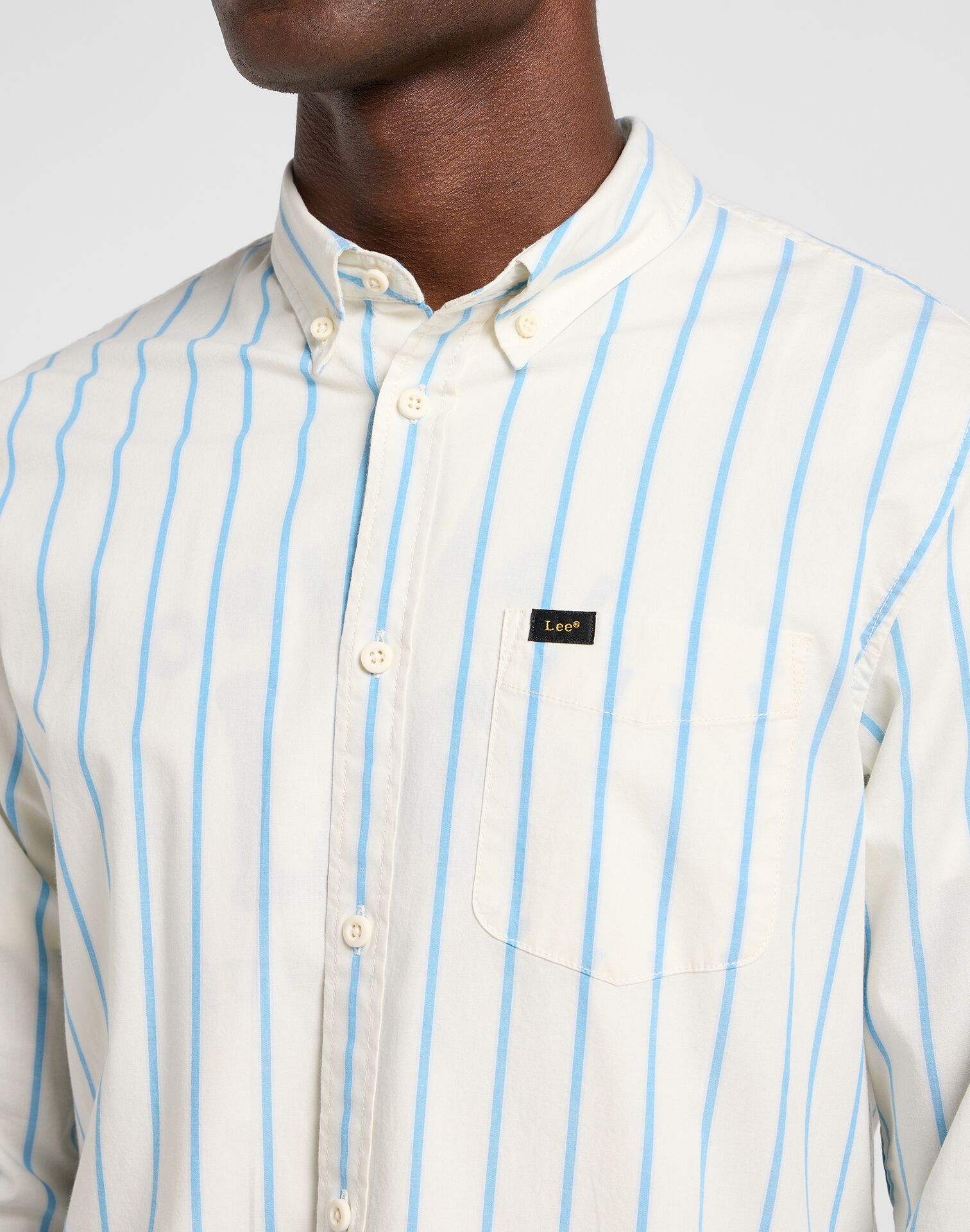 LEE BUTTON DOWN STREAM AURORA STRIP - Image 1