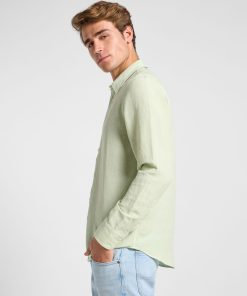 Alternative view of PATCH SHIRT SOFT SAGE