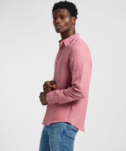 Alternative view of PATCH SHIRT GARMENT DYE MAUVE