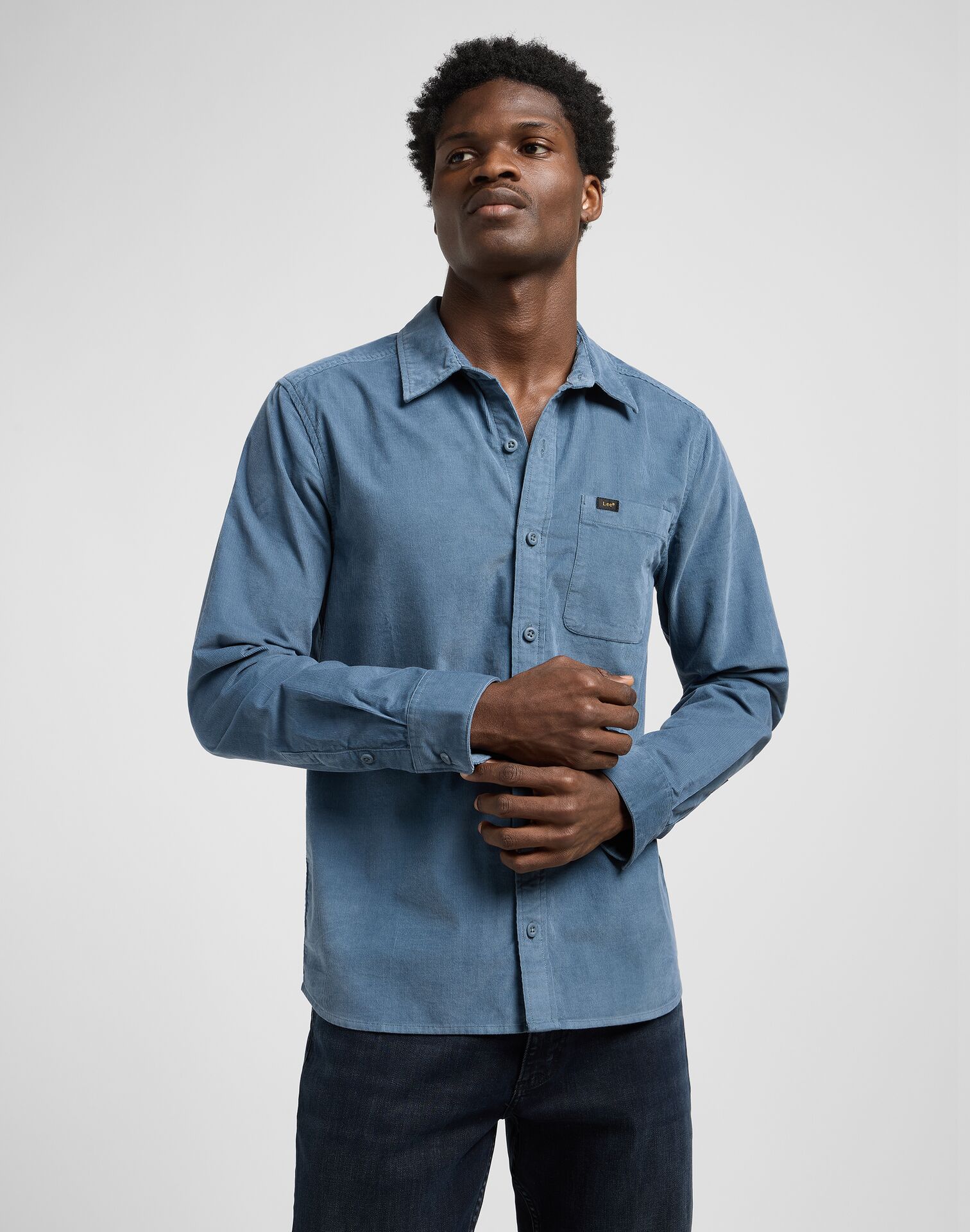 LEESURE SHIRT VINTAGE BLUE - Image 1
