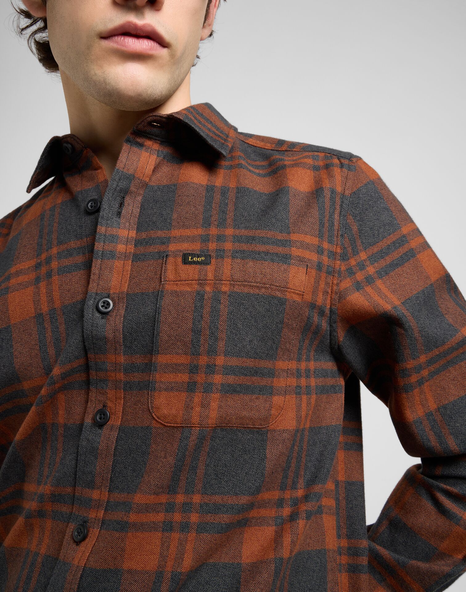 LEESURE SHIRT COPPER FIELDS - Image 1