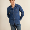 WORKWEAR SHIRT INDIGO JASPE - Thumbnail Image 1