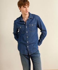WORKWEAR SHIRT INDIGO JASPE
