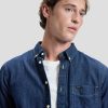 LEE BUTTON DOWN MID STONE 2 - Thumbnail Image 1