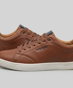 Wrangler Bennet Men Low Dark Brown