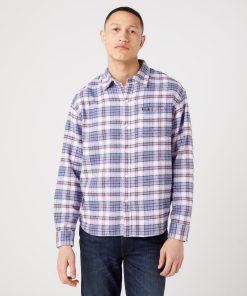 1 Pkt Shirt Stone Wash Blue
