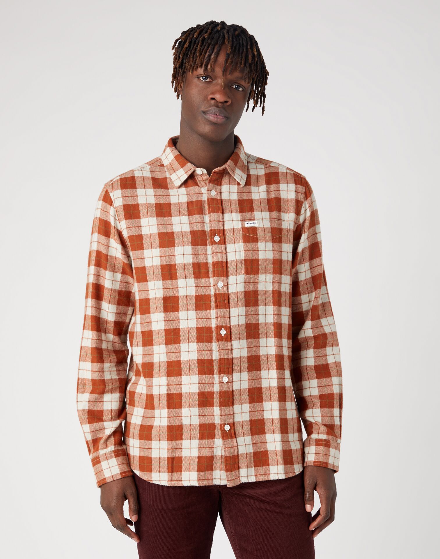 1 Pocket Shirt Red - Image 1