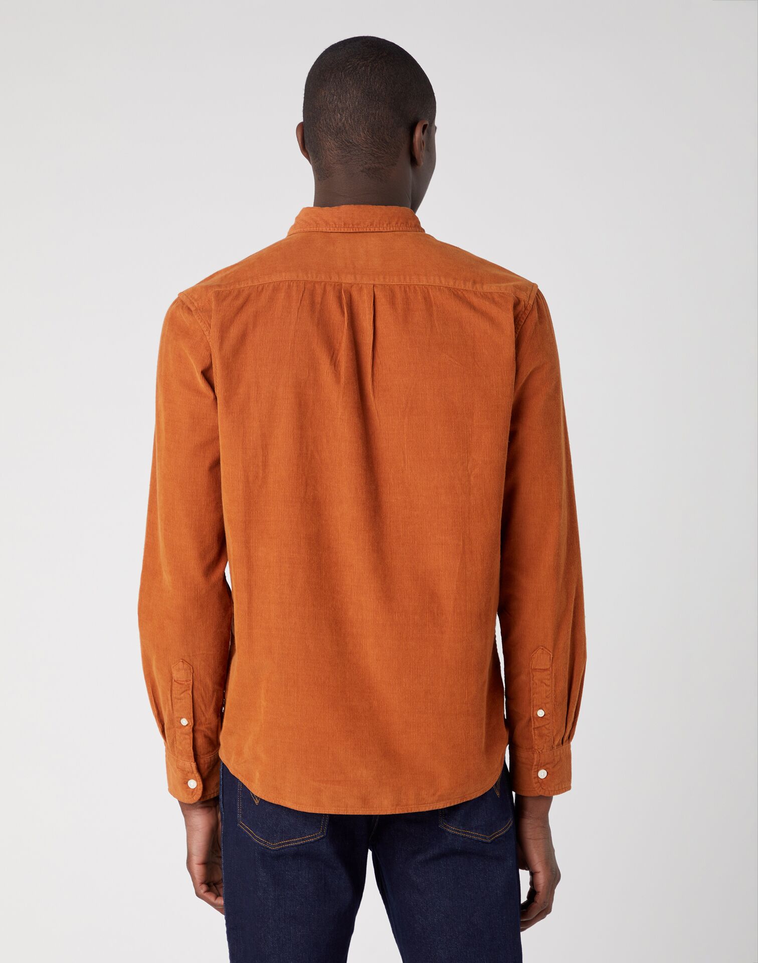 1 Pocket Shirt Orange - Image 2