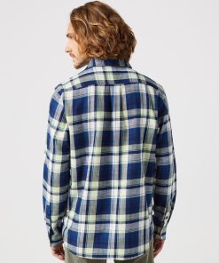 Alternative view of Ls 1 Pkt Shirt Yellow Indigo