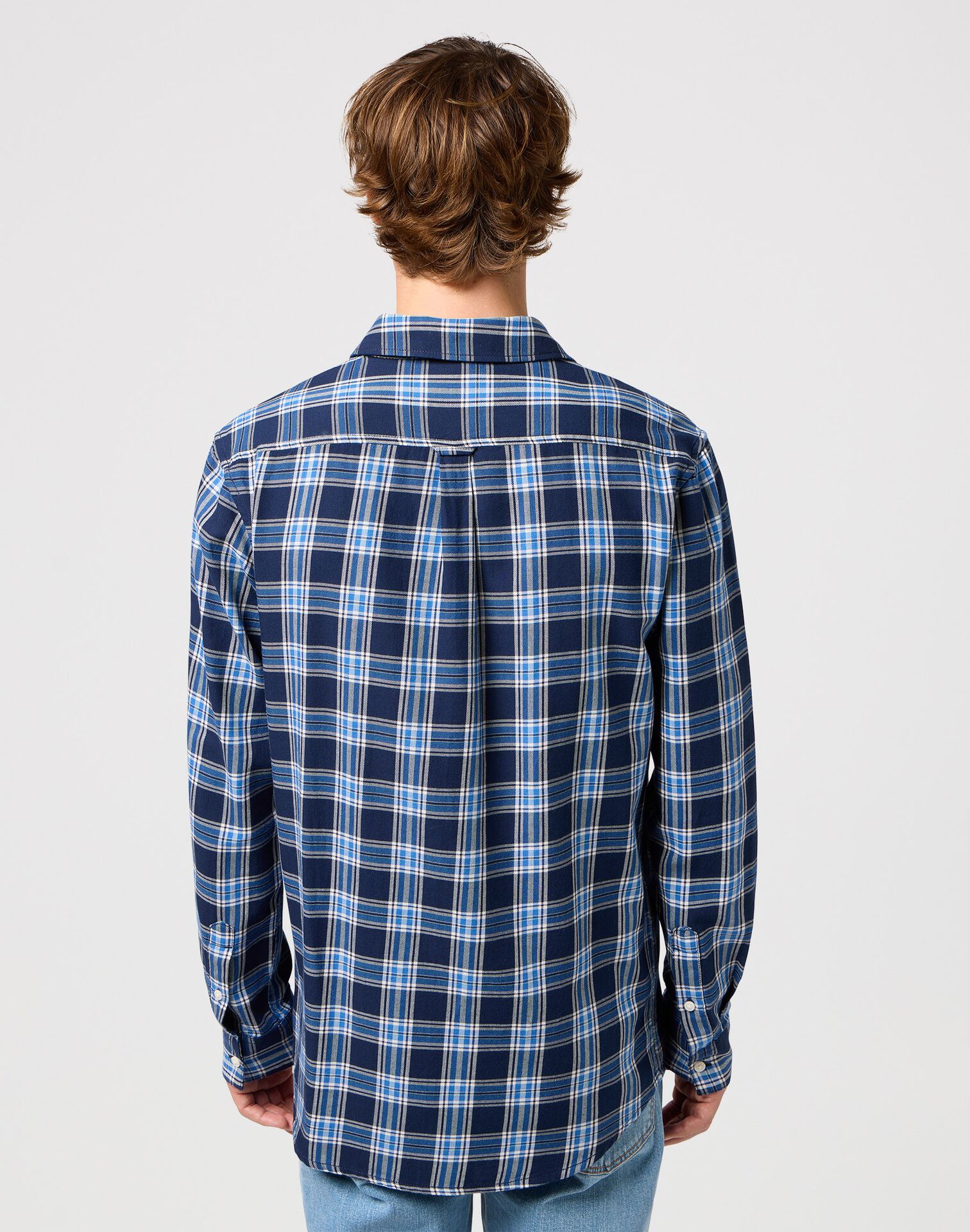 Ls 1 Pkt Shirt Black Iris - Image 2