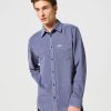 1 Pkt Corduroy Shirt Grisaille - Thumbnail Image 1