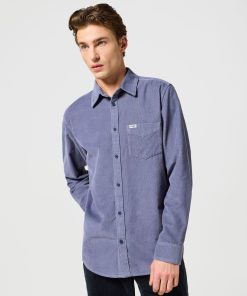 1 Pkt Corduroy Shirt Grisaille