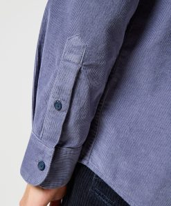 Alternative view of 1 Pkt Corduroy Shirt Grisaille