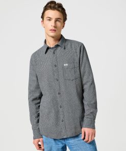 1 Pkt Flannel Shirt Grey Black