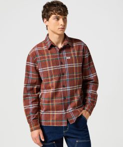 Non Frayed Plaid Shirt Picante