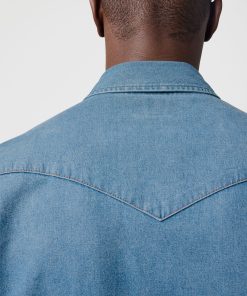 Alternative view of Western Shirt Mid Light Wash