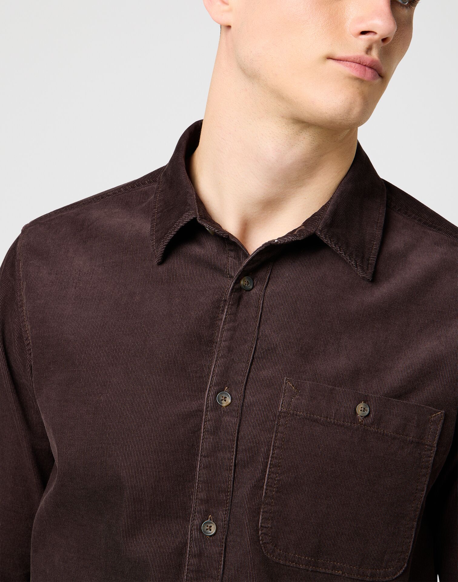 1 Pkt Corduroy Shirt Mole - Image 1