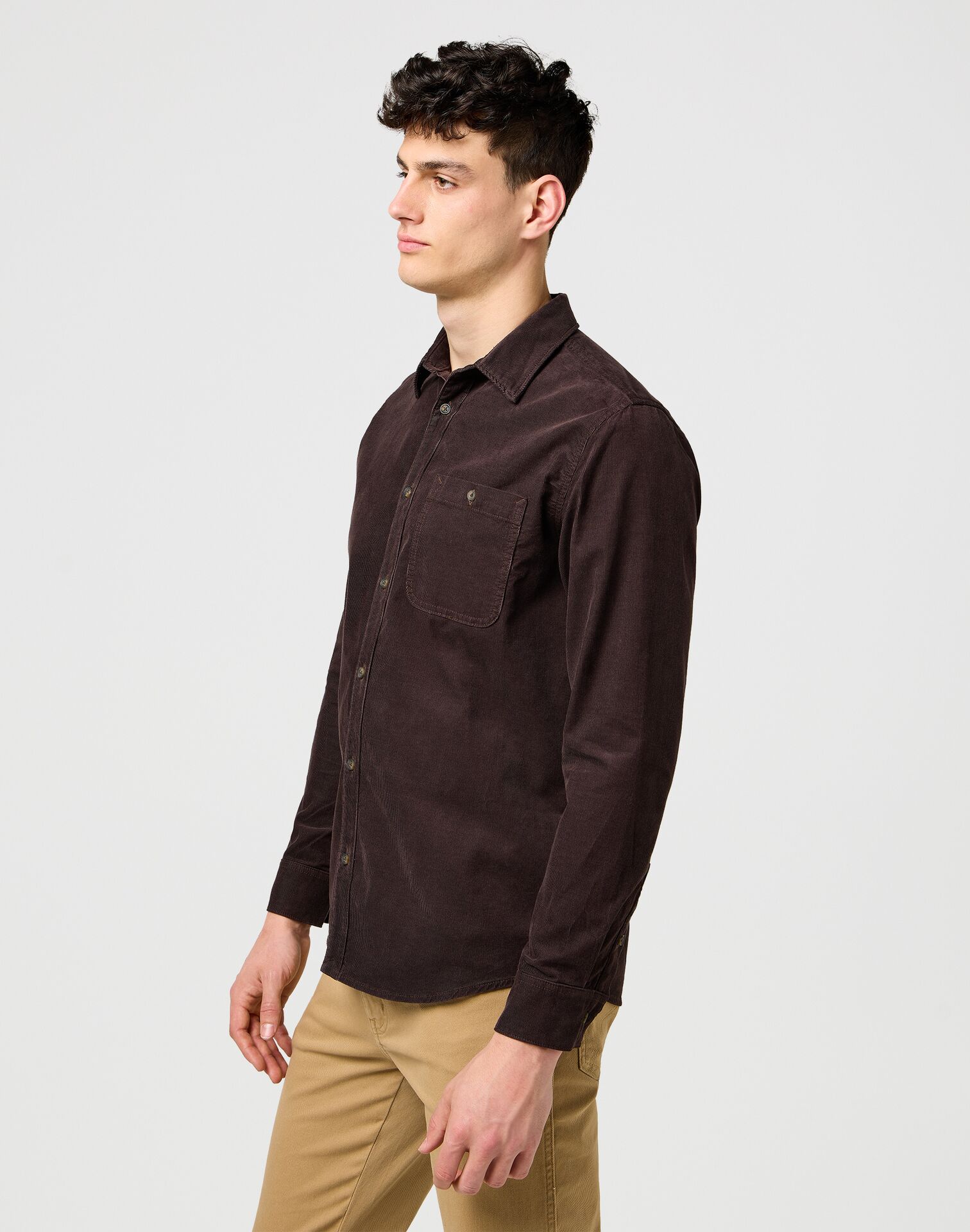 1 Pkt Corduroy Shirt Mole - Image 2