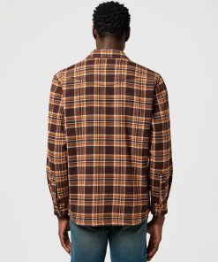 Alternative view of Overshirt Deep Brown