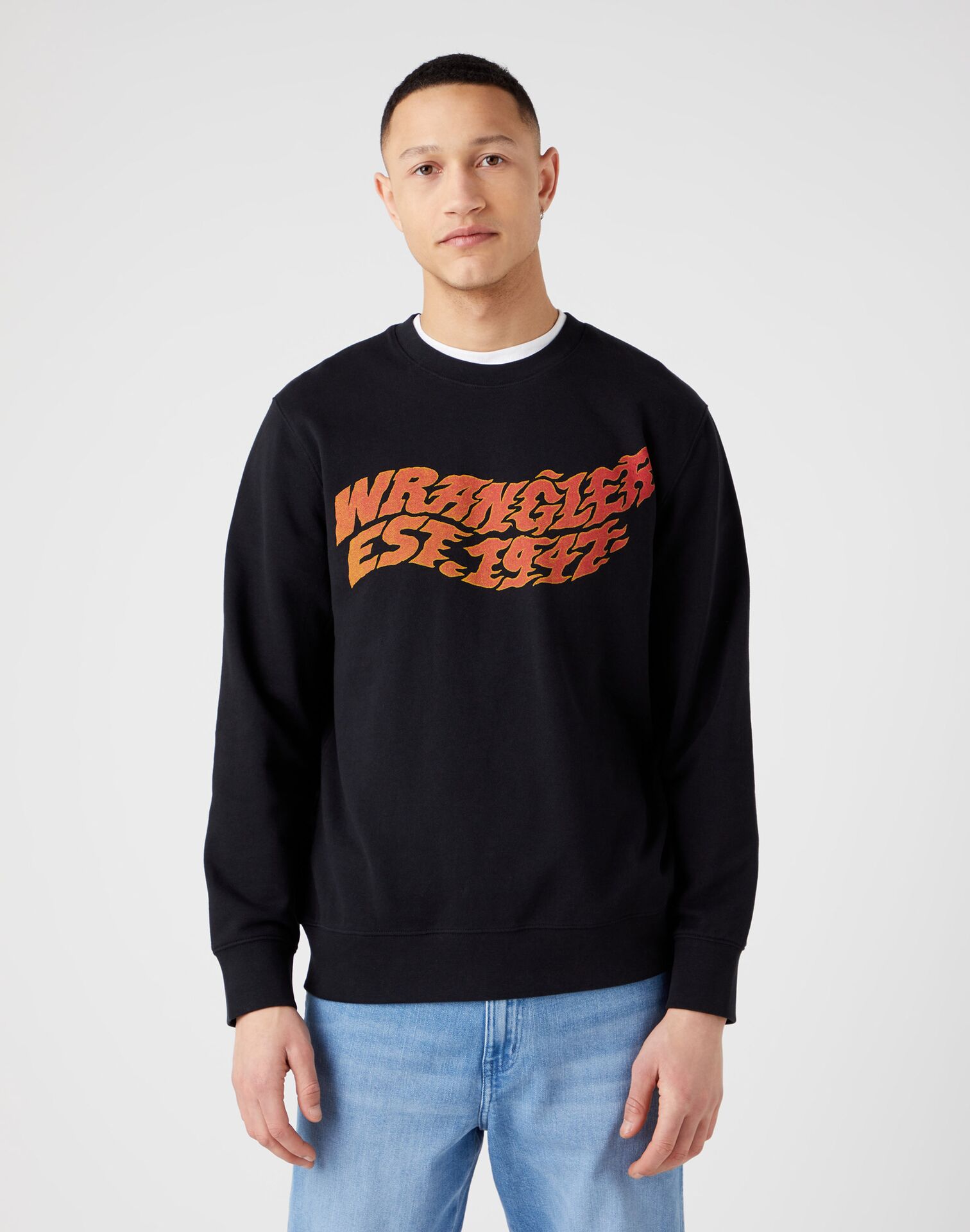 Wrangler Graphic Crew Black - Image 2
