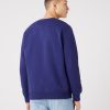 Wrangler Frame Logo Crew Blue Ribbon - Thumbnail Image 3