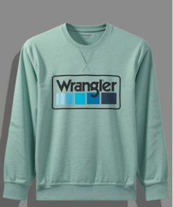 Wrangler Graphic Crew Sweat Light Matcha