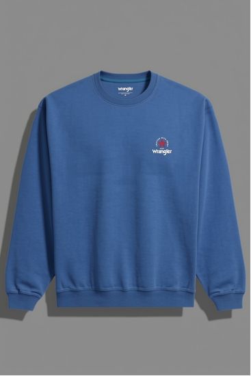 Wrangler Logo Crew - Image 1