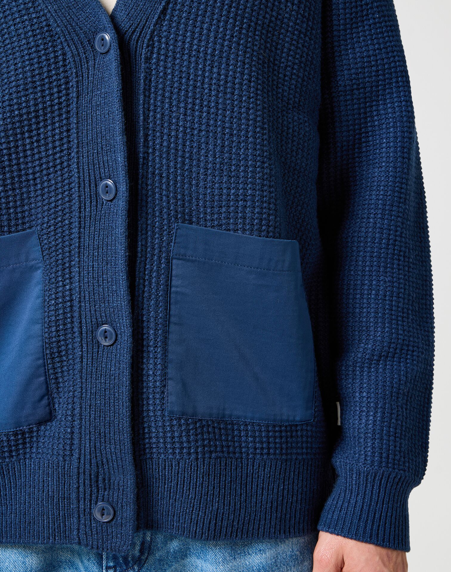 Wrangler Cardigan Navy - Image 2