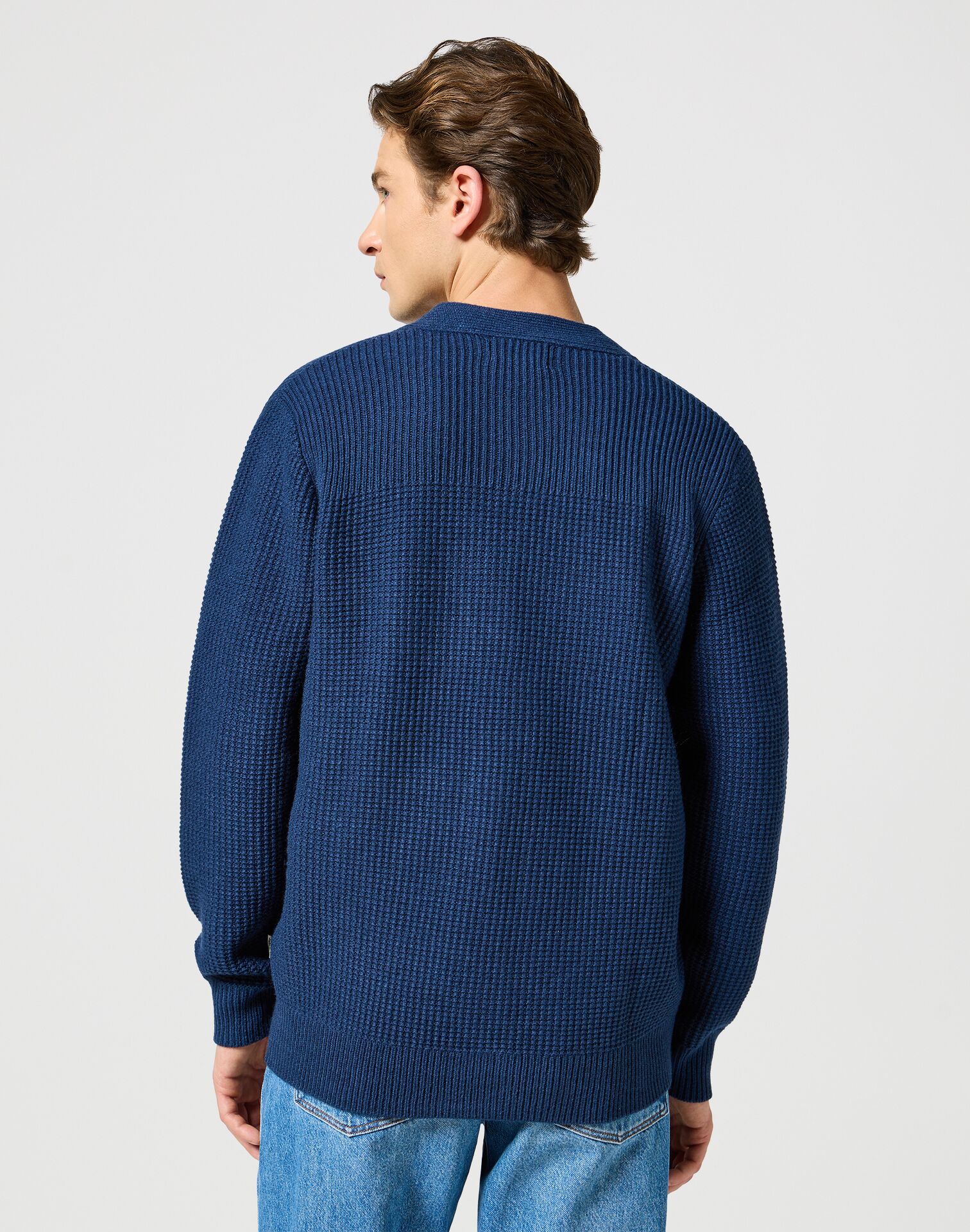 Wrangler Cardigan Navy - Image 3