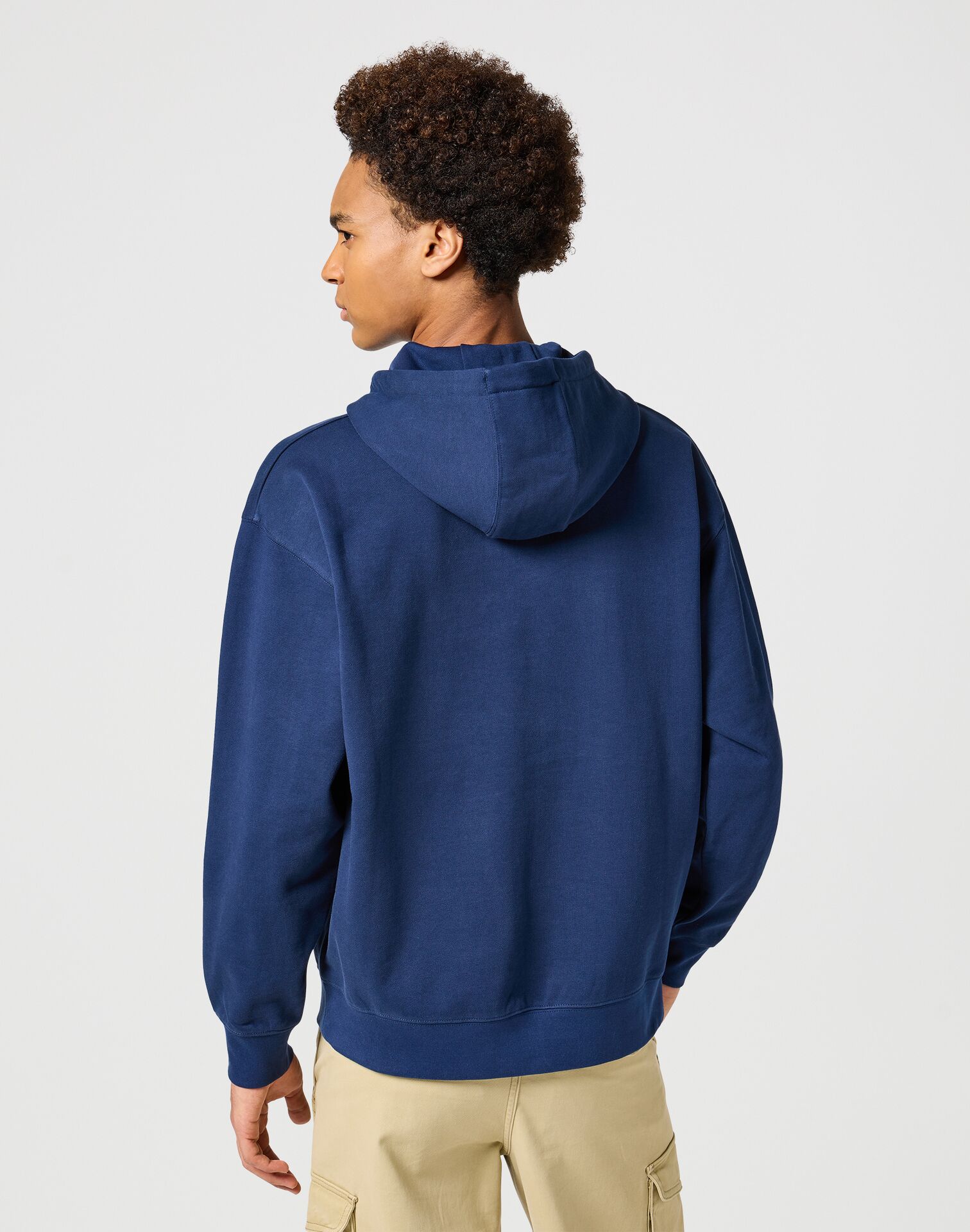 Wrangler Hoodie Navy - Image 3
