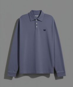 Wrangler LS POLO SHIRT GRISAILLE