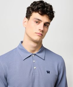 Alternative view of Wrangler LS POLO SHIRT GRISAILLE