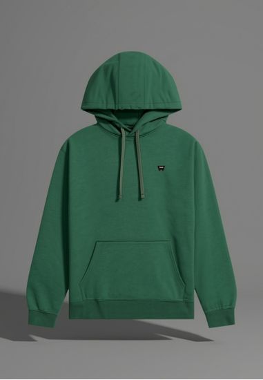 Wrangler SIGN OFF HOODIE BISTRO GREEN - Image 1