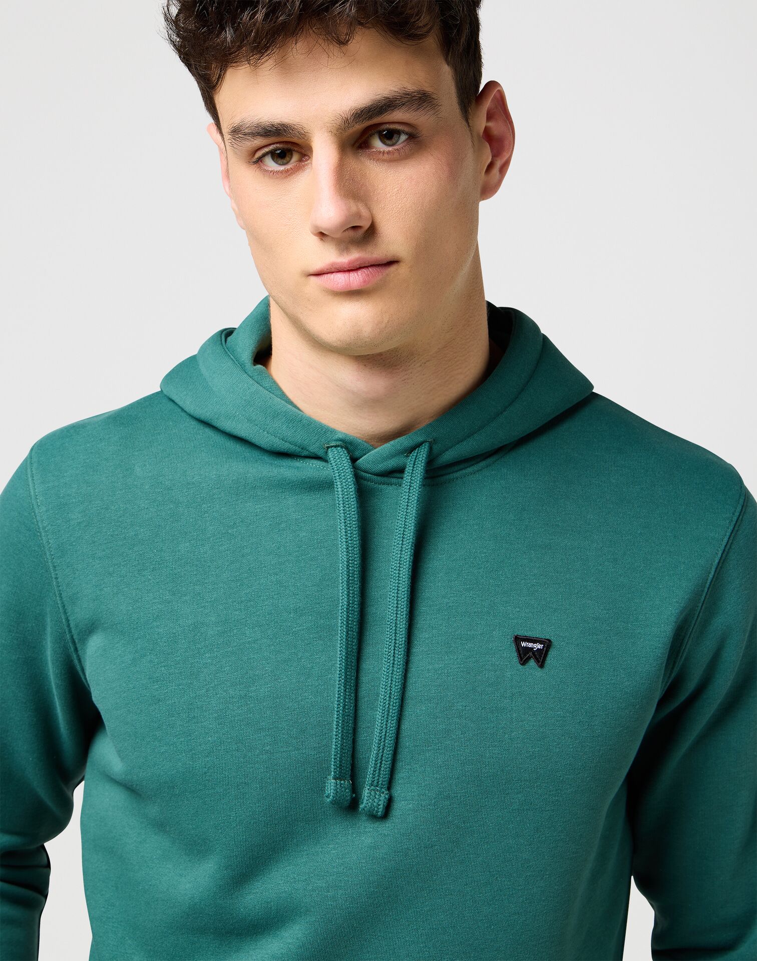 Wrangler SIGN OFF HOODIE BISTRO GREEN - Image 2