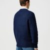 Wrangler CABLE KNIT SWEATER DENIM HEATHER - Thumbnail Image 3