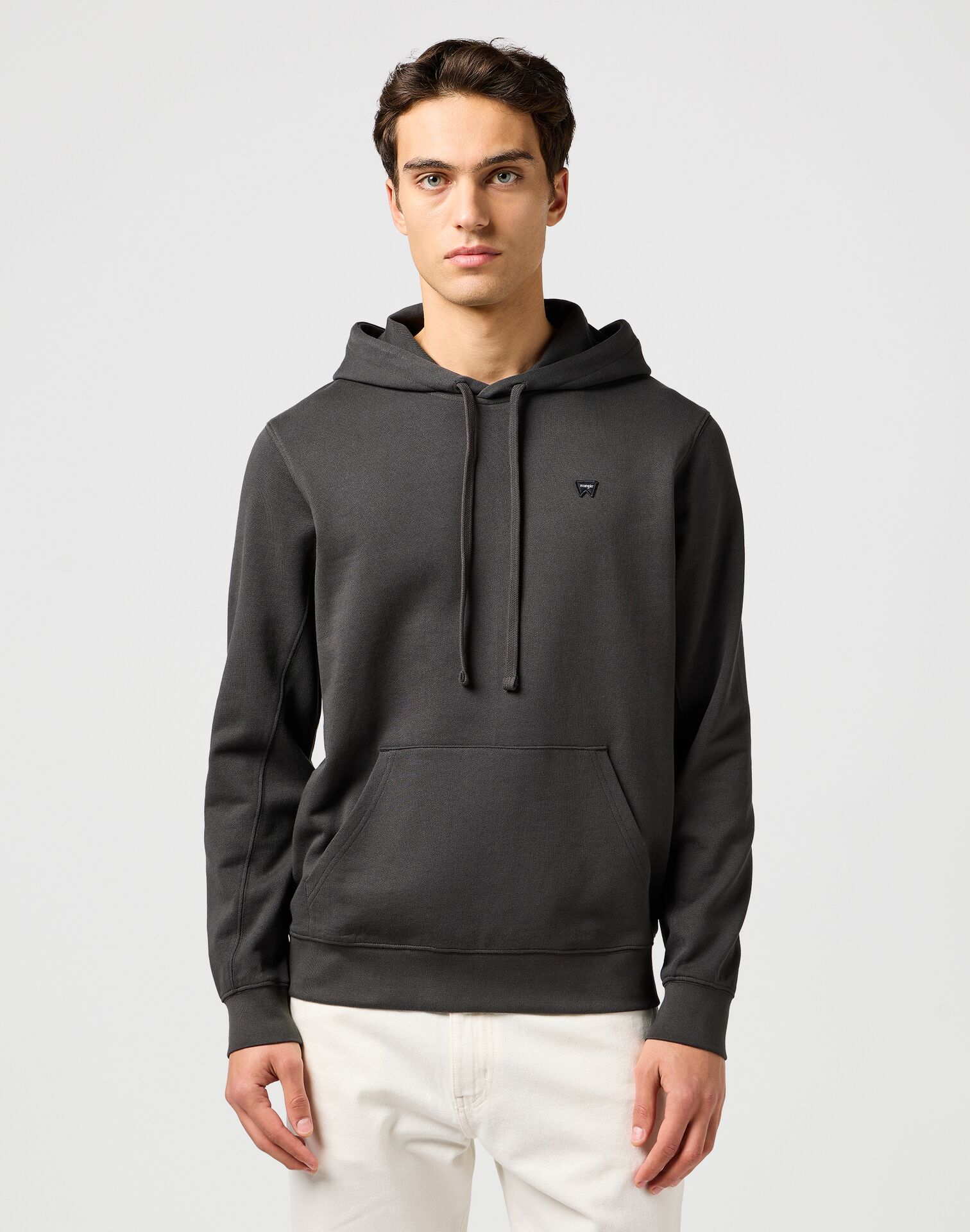 Wrangler SIGN OFF HOODIE FADED BLACK - Image 1