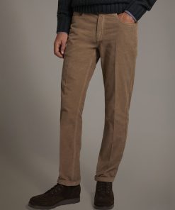 Alternative view of Regular fit 5 pockets trousers in corduroy fabric