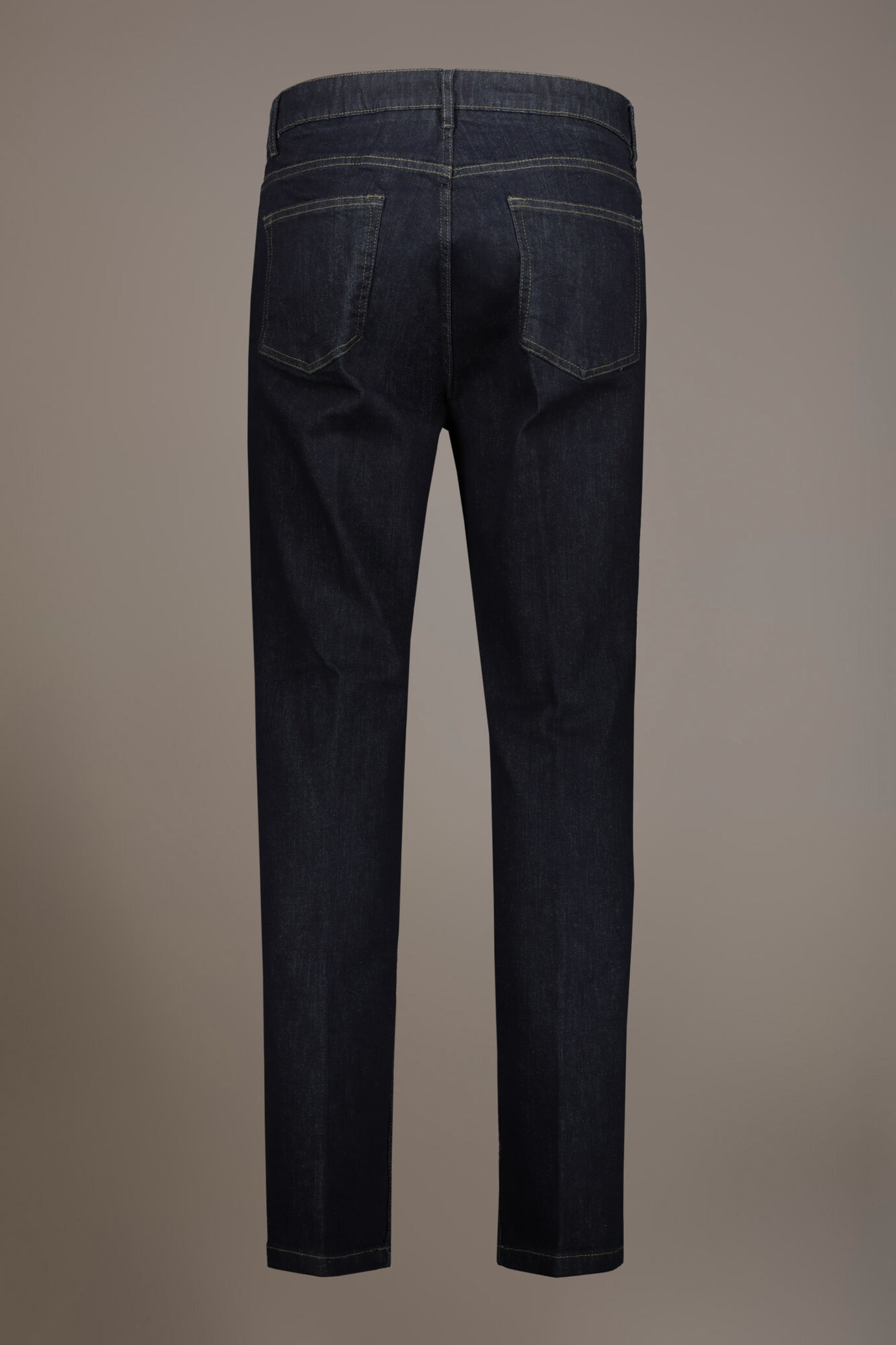 Regular fit denim 5 pockets trousers in denim fabric - Image 3