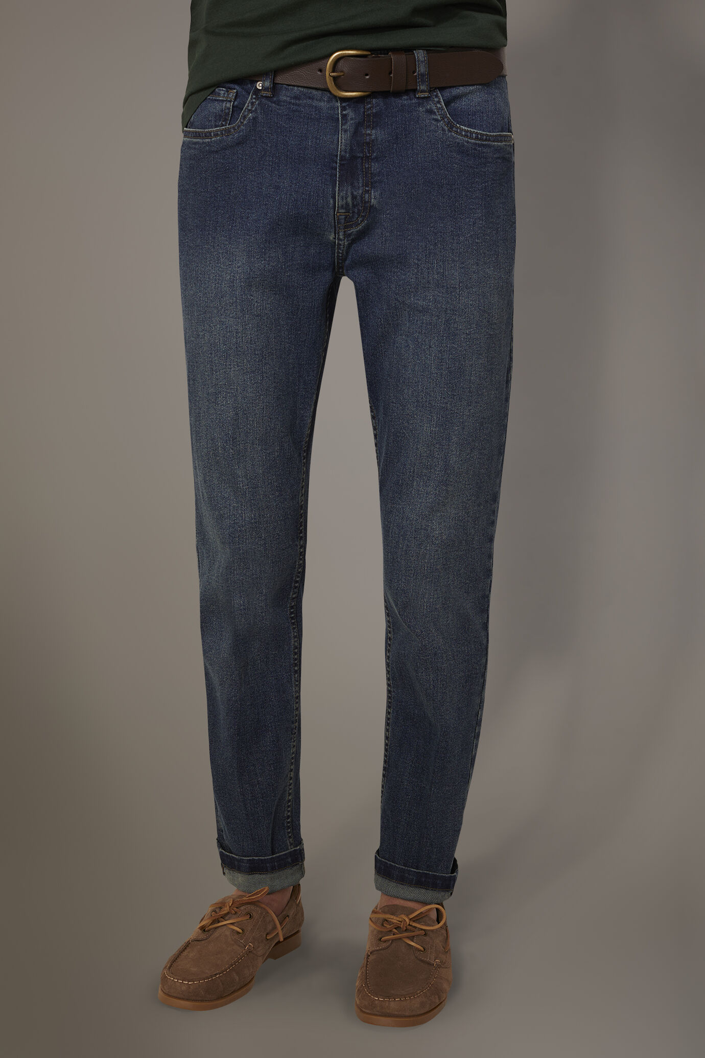 Jeans 5 pockets regular fit denim fabric - Image 2