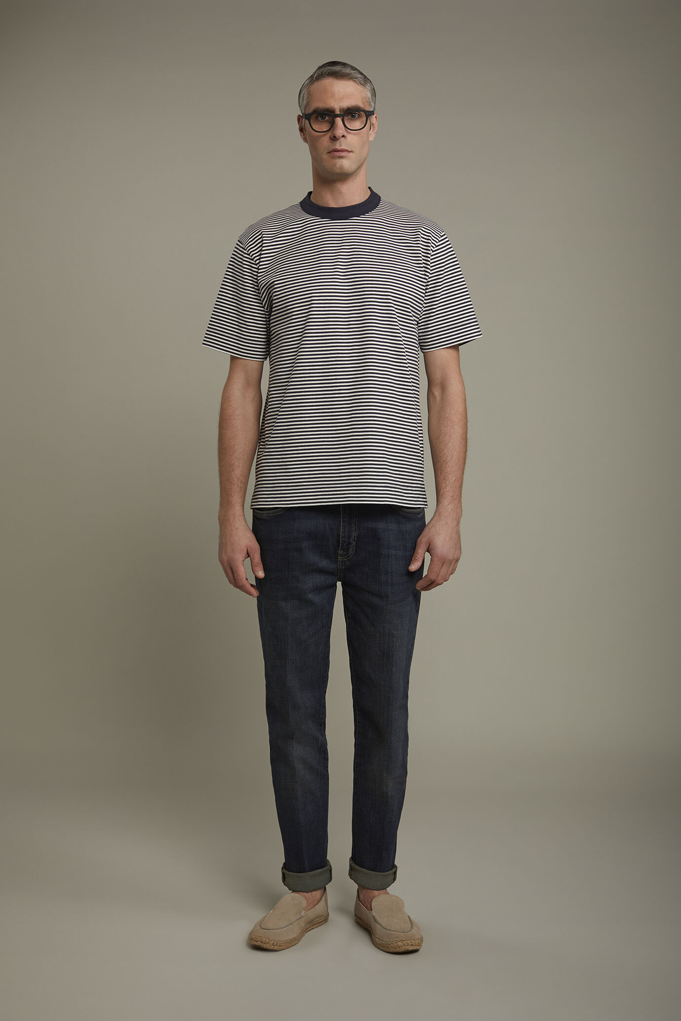 Men's 5-pocket regular fit jeans - Image 1