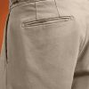 Men's regular fit double pleat trousers in bul twill fabric - Thumbnail Image 3
