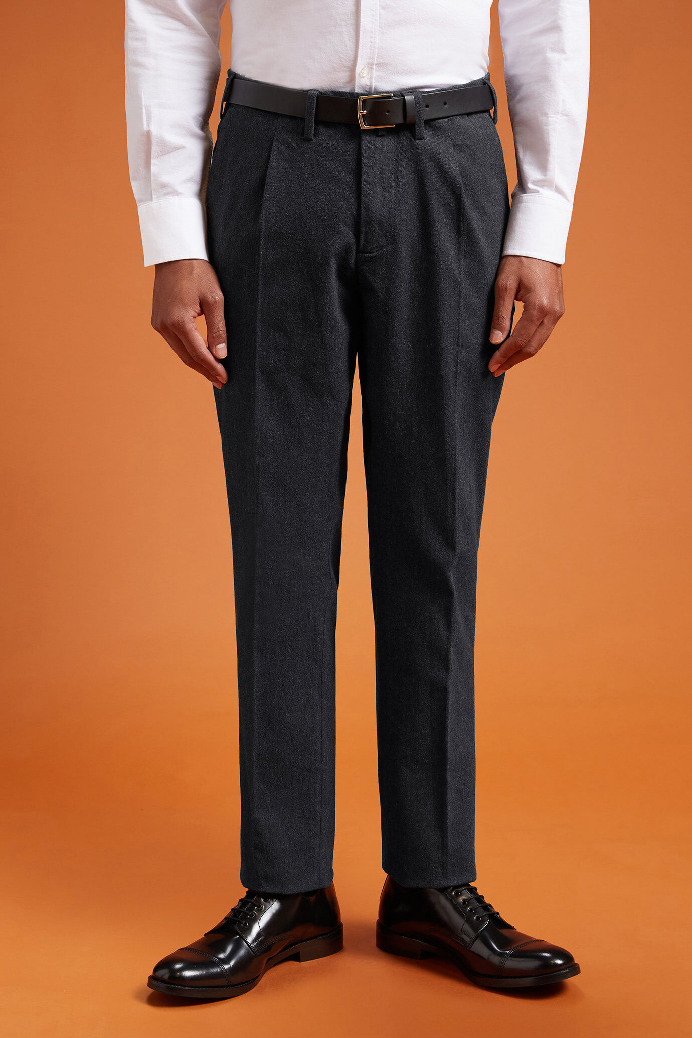 Men's classic grisaille trousers in a regular fit - Image 1